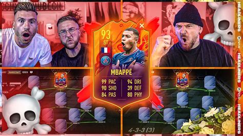 FIFA 22 Headliner MBAPPE Squad Builder Battle vs Derkeller Weiß