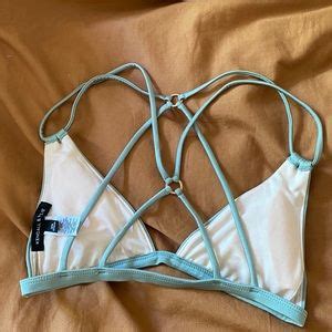 Kendall Kylie Swim Strappy Seafoam Kendall Kylie Pacsun Bikini Top Poshmark