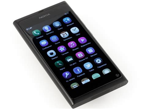 Подробный обзор смартфона Nokia N9 на базе ОС MeeGo 1.2