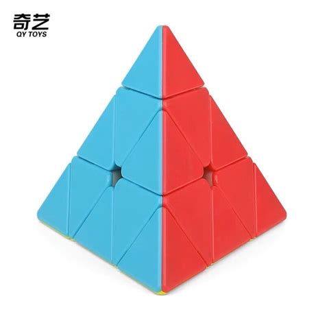 Qiming A Qiyi Qytoys Speedcube Pyramid Triangle X Magic Cube Toy