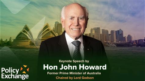 Keynote Speech By Hon John Howard Youtube