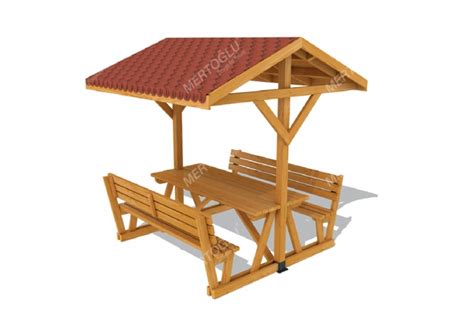 picnic table  roof