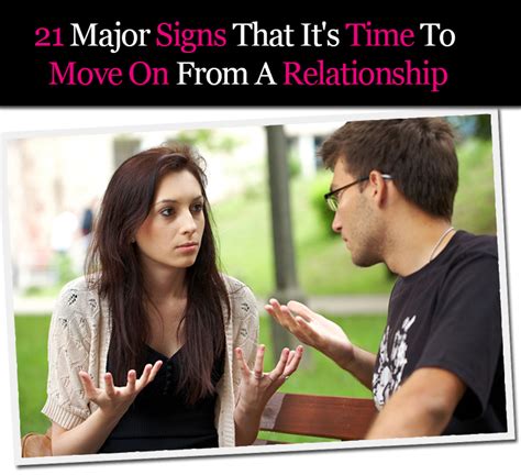 Major Signs That It S Time To Move On From A Relationship A New Mode