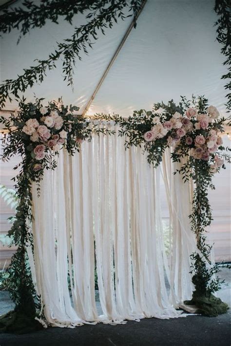 Unique And Breathtaking Wedding Backdrop Ideas Cool Weddings Diy