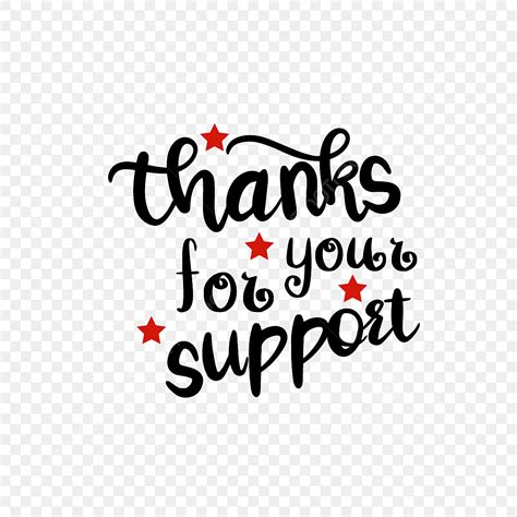 gracias por su apoyo png vectores psd  clipart  descarga