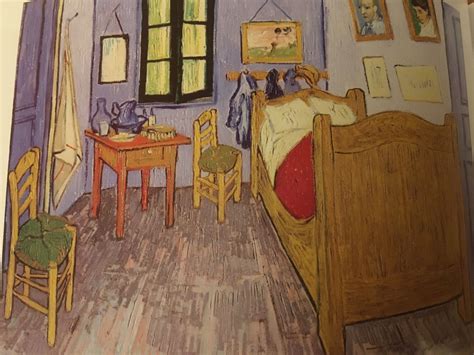 THE BEDROOM AT ARLES, Vincent Van Gogh, 1888, Oil on canvas, Musée d