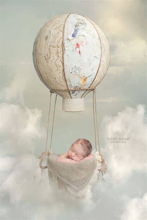 Hot Air Balloon Baby Baby Picture Inspiration Newborn Photography