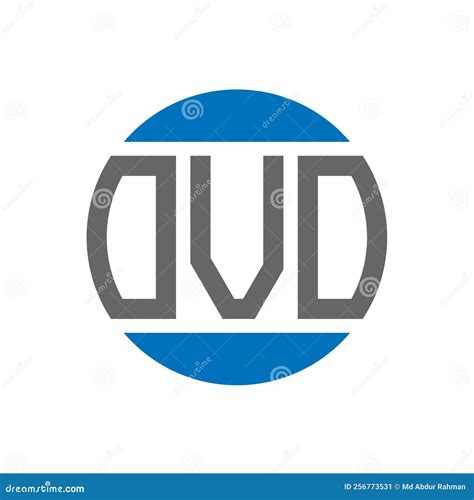 Ovo Letter Logo Design On White Background Ovo Creative Initials
