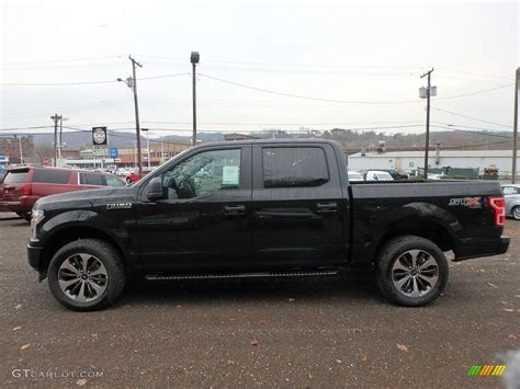 Agate Black 2019 Ford F150 Stx Supercrew 4x4 Exterior Photo 130427783