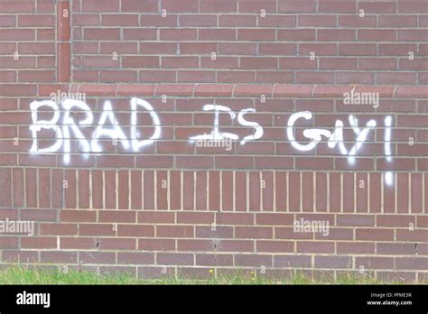 Gay Graffiti Hi Res Stock Photography And Images Alamy