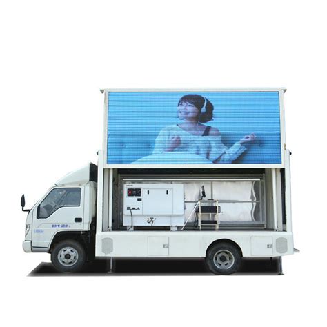 P6 Outdoor Mobile LED Billboard Truck Forland Vehicle Mounted LED