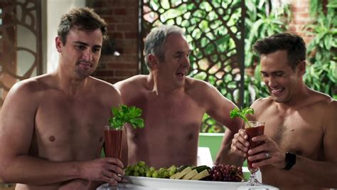Auscaps Matt Wilson Ryan Moloney Chris Milligan And Alan Fletcher Nude In Neighbours Episode