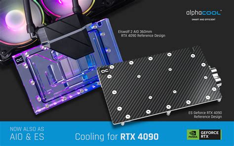 Alphacool Unveils Eiswolf 2 AIO and ES Block for NVIDIA RTX 4090 ...
