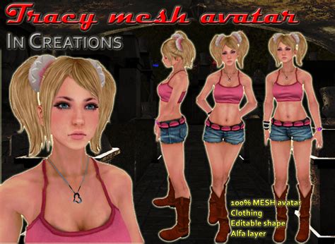 Second Life Marketplace Tracy Mesh Avatar