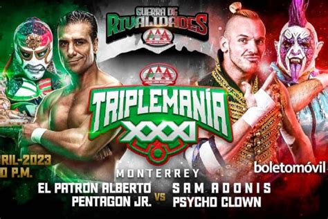 Tripleman A Tijuana Cartelera Completa Y Actualizada De Lucha Libre