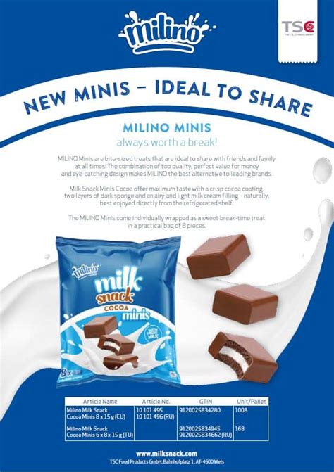 Downloadbereich - TSC - The Chilled Snack Company