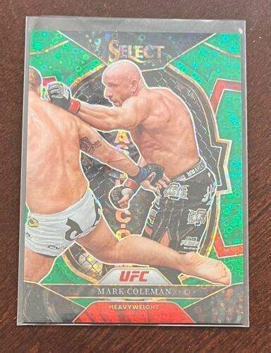 Ufc Select Panini Prizm Concourse Heavyweight Mark Coleman