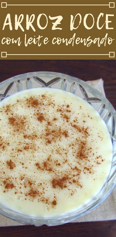 Arroz Doce Leite Condensado