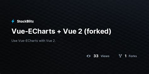 Vue Echarts Vue Forked Stackblitz