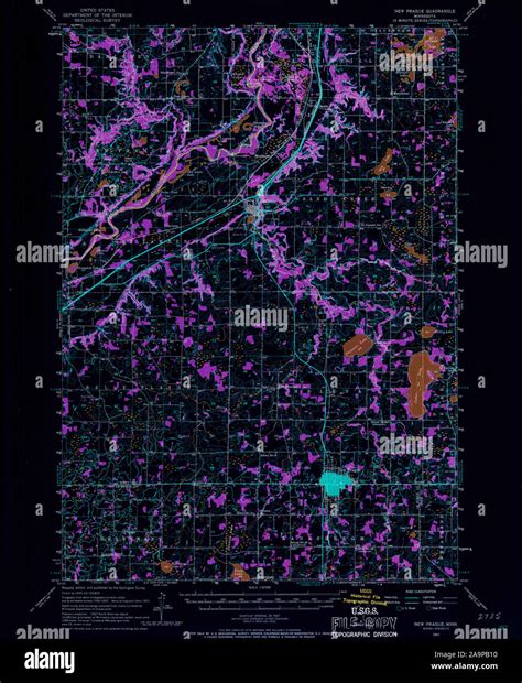 Map Of New Prague Minnesota Hi Res Stock Photography And Images Alamy