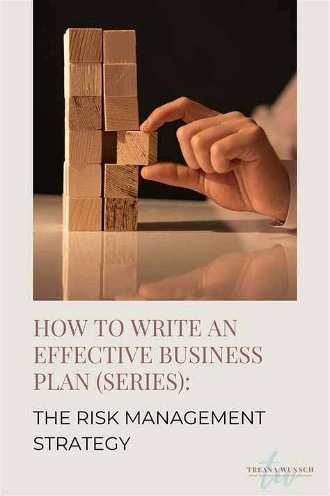 write  effective risk management strategy