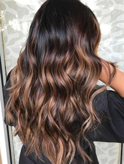 Cheveux ondulés 40 coupes au top Cheveux bruns Coiffures cheveux