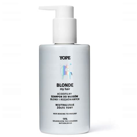 YOPE Blonde my Hair szampon do włosów blond i rozjaśnianych 300ml 5903760206963 Cena Opinie