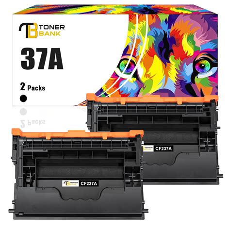 37A CF237A Black Toner Cartridge 2-Pack for HP Laserjet M607, M608 ...