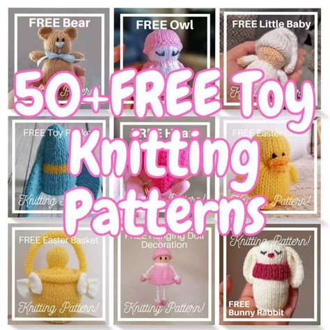 Free Toy Knitting Patterns In 2024 Knitted Toys Free Patterns