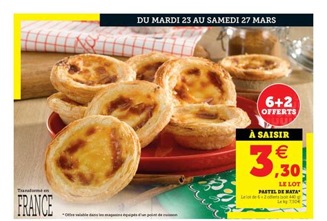 Promo Pastel De Nata Chez Hyper U Icatalogue Fr