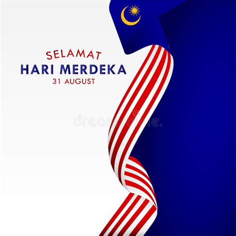 Malaysia day merdeka card stock vector. Illustration of decoration ...