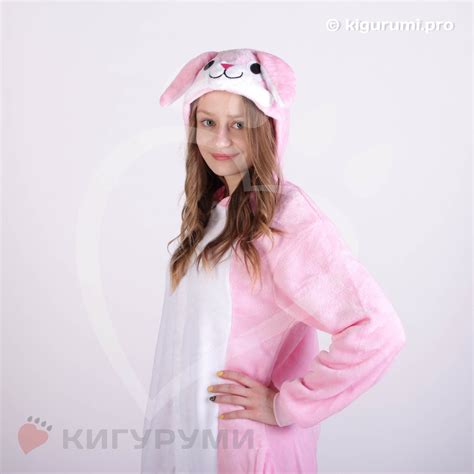 Зайка розовый • Магазин Кигуруми