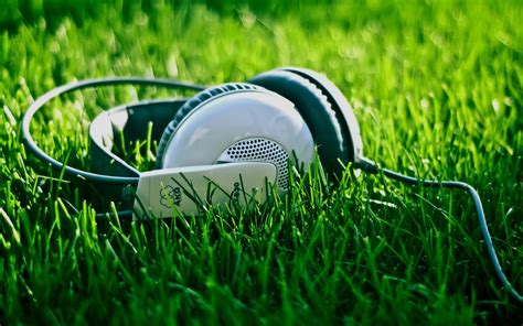 Headphones Music Lover - Nature With Music Images Hd - 1920x1200