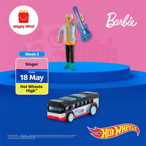 EXPIRED McDonalds Msia Is Giving Away FREE Barbie Hot Wheels Toy With Every Happy Meal