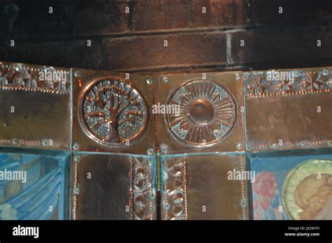 St Albans Bunce Reredos Andy Mabbett 36 Stock Photo Alamy
