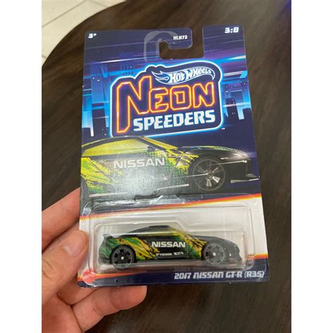 Hotwheels Hot Wheels Neon Speeders Nissan Gt R R S Shopee Malaysia