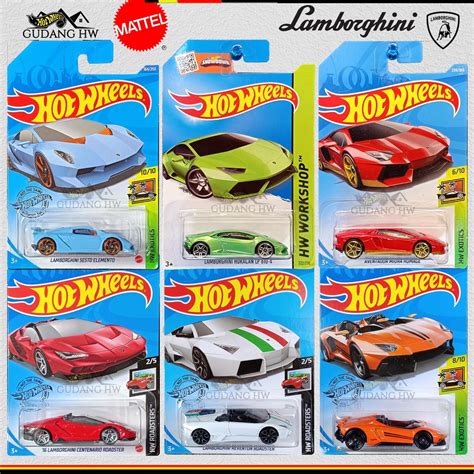Jual Hot Wheels Lamborghini Mobil Balap Mobil Sport Shopee Indonesia