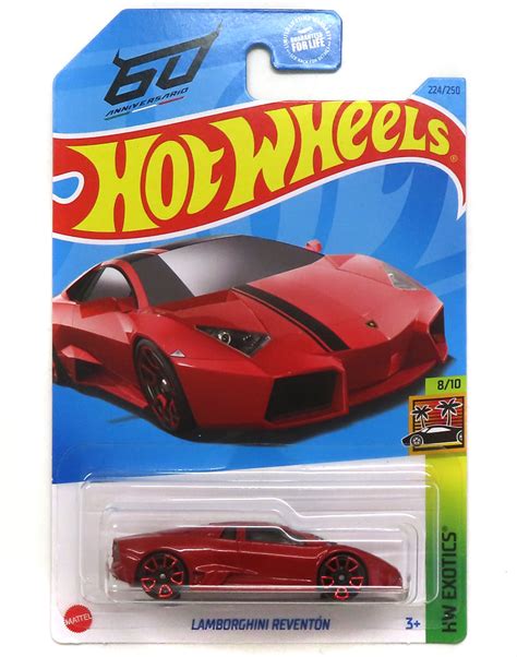 駿河屋 1 64 LAMBORGHINI REVENTON レッドブラック Hot Wheels HW EXOTICS
