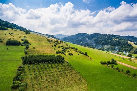 Hd Wallpaper Green Hills Nature Scenery Landscape Beautiful Spring