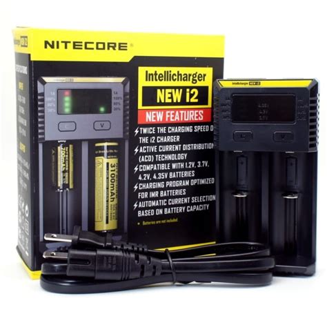 Cargador universal Nitecore Intellicharger NEW i2 PROVAPING México