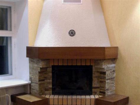 Угловой камин из кирпича своими руками: чертежи, требования к ...