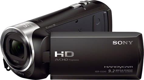 Sony HDR CX240 Caméscope Handycam avec objectif grand angle 29 8 mm