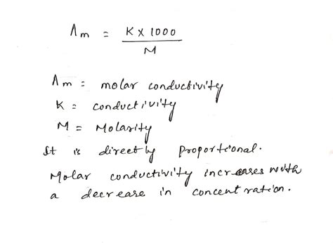 Relations between molar conductivity and conductivity - English - Pronouns - 15243821 ...