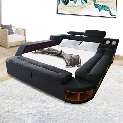 Jubilee Modern Contemporary Design Upholstered Storage Bed Wayfair