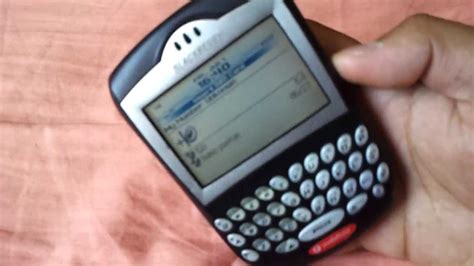 Blackberry 7290 Retro Mobile Phone Review Youtube