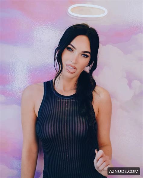 Megan Fox Sexy Shows Off Her Tits In A Photoshoot AZNude