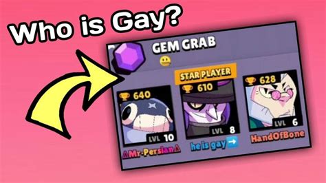 Who Is Gay Brawl Stars Fun YouTube