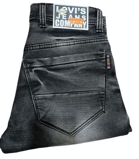 Regular Fit Faded Levis Men Dark Grey Denim Jeans At Rs Piece In