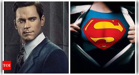 Matt Bomer Lost Superman Role After Being Outed As Gay Times Of India