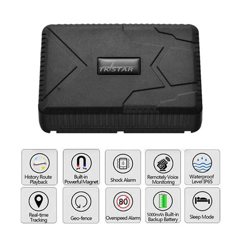 TKSTAR TK915 waterproof IP 66 vehicle GPS Tracker truck 120 days long ...